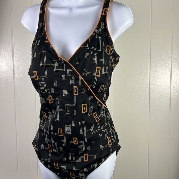 Gottex ladies stretch one piece swimsuit 16 - Picture 1 of 12
